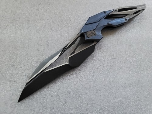 WE Knives édition limitée 719A Eschaton #39, design Elijah Isham, ti complet