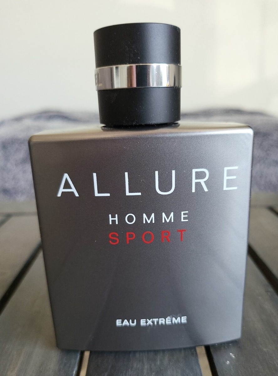 ☆RARE☆ CHANEL ALLURE Homme Sport Eau Extreme Eau de Toilette Concentree 3.4  oz