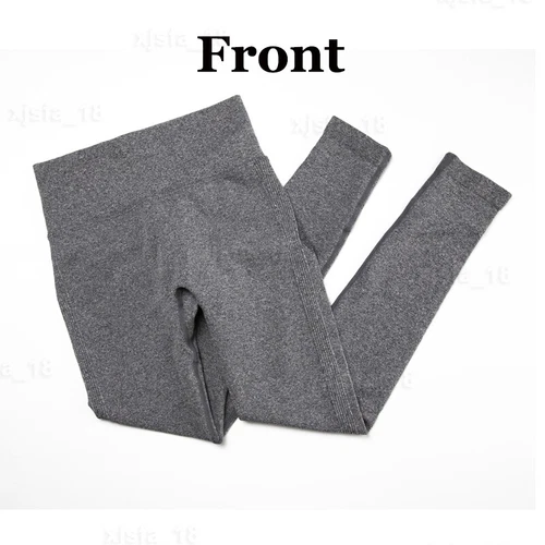 Women Anti Cellulite Yoga Pants High Waist PUSH UP Leggings Workout Trousers Gym - Picture 6 of 23