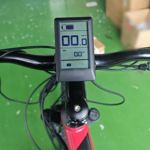 Für bafang kompatibles LCD Display mit Geschwindigkeits- und Leistungsüberwach
