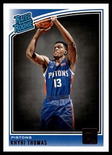 Khyri Thomas 2018 Donruss Rated Rookie Card  #173