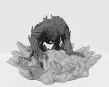 D&D compatible Monster of Fear unpainted resin  figure  (100 x 99 x 64 mm)
