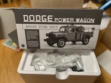 FIRST GEAR INTERNAL PROMO 1946 DODGE POWER WAGON BRUSH FIRE UNIT TRUCK NIB