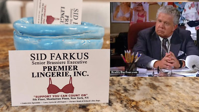 Lot of 25 Sid Farkus Business Cards! Free ship! Retro Art Parody George Costanza