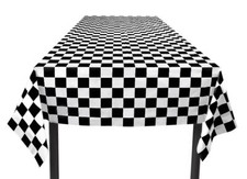 Boland Racing Theme Tablecloth Racing Chequered Flag 130x180cm - 44755