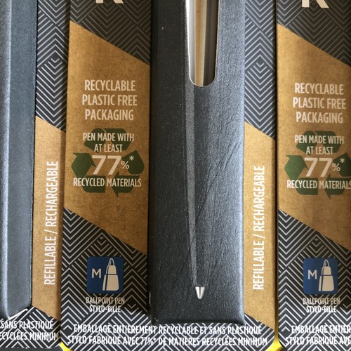 3 x Parker Pen Stainless Steel Jotters + 3 Twin Pack Refills BNIP Free RM24 - Picture 3 of 8