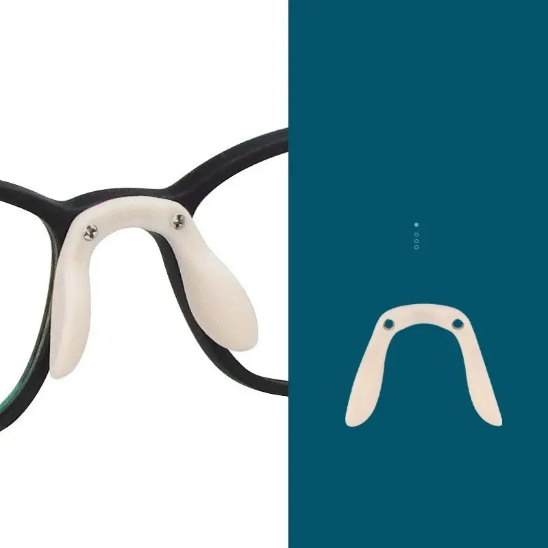 Silicone AntiSlip Saddle Bridge Nose Pads Children Glasses Eyeglasses