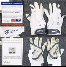 New York Yankees Robinson Cano Game Used Nike Batting Gloves Signed PSA/DNA COA