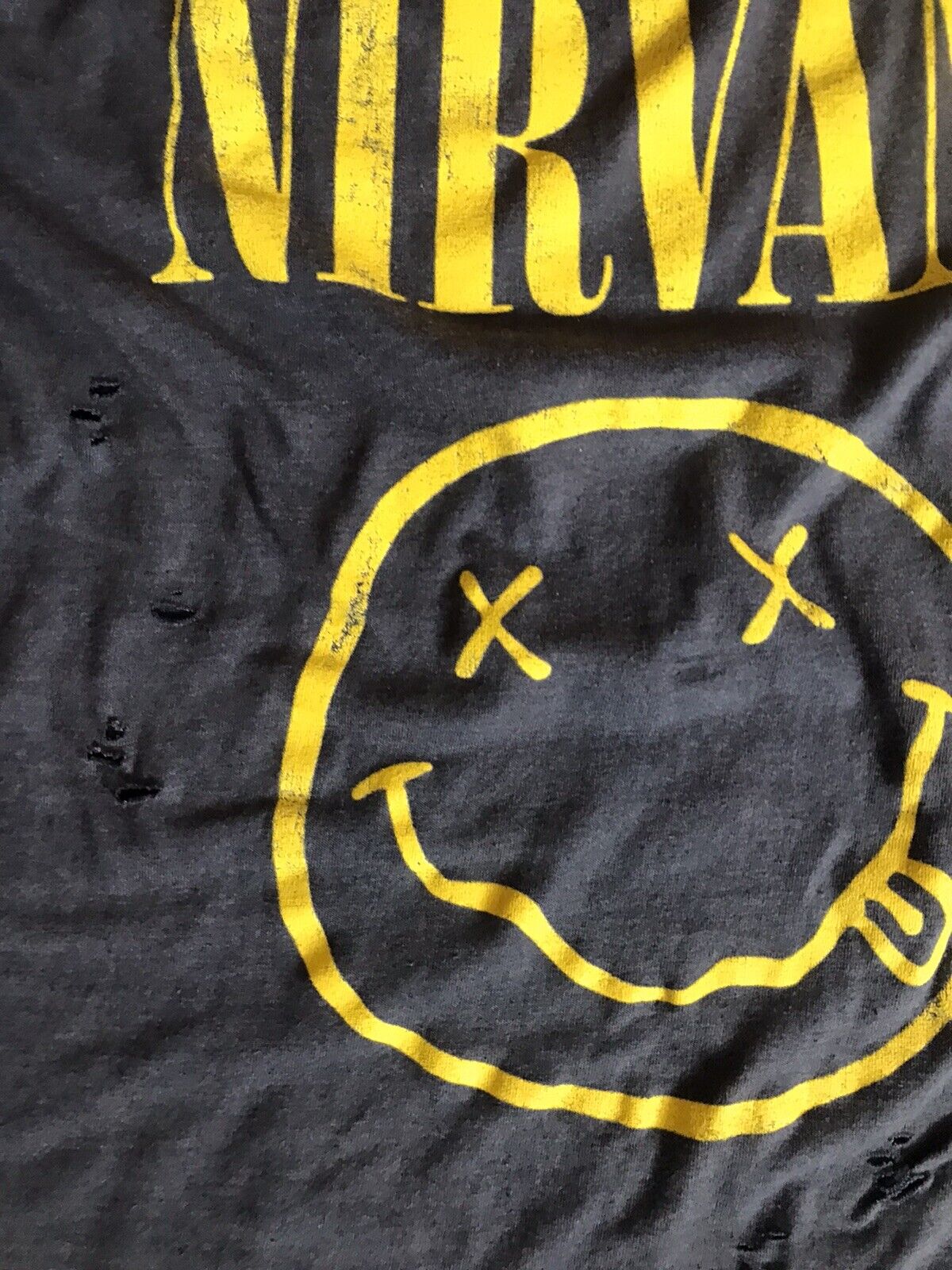 Nirvana 90s Grunge Alternative Rock Destroyed Wor… - image 5