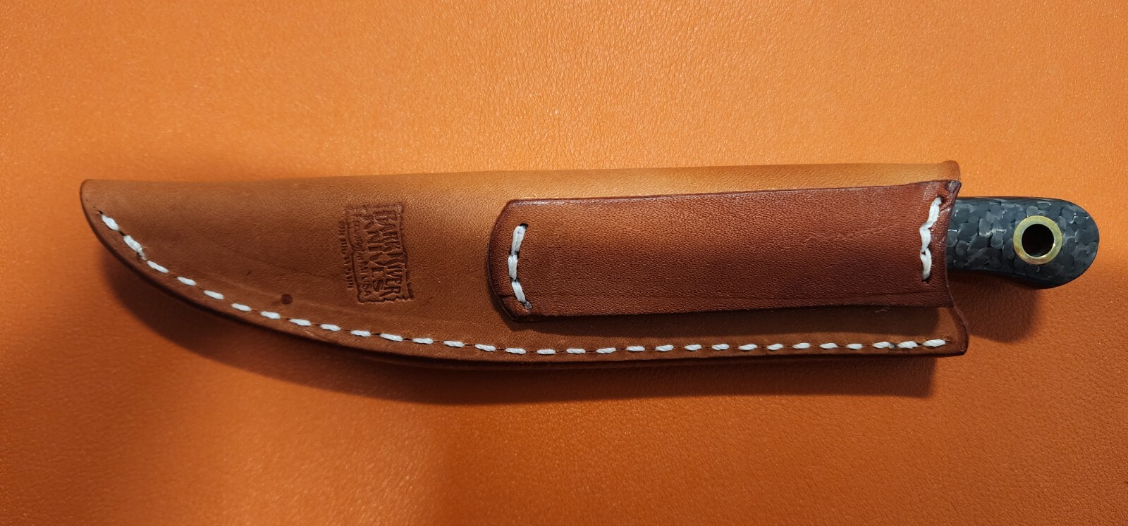 Bark River Knives, Tope Water Moccasin MagnaCut, Carbon Fiber Handle