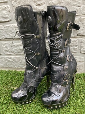 New Rock Stiletto Stiefel Gr39