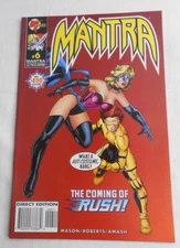Mantra March 1996  #6 Malibu Comics Ultraverse Comic Book Boarded