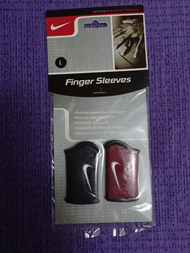 Vintage NIKE BASKETBALL NBA Finger Sleeves Logo NWT Unisex air jordan