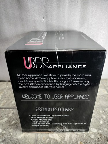Uber Appliance Personal Mini Fridge UB-CH2-Black New Sealed - 第 2/5 張圖片