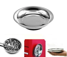 CAL-HAWK 6" POLISHED STAINLESS STEEL MAGNETIC PARTS TRAY BOLT SOCKET CZMPT