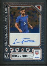 2023-24 LUCA DE LA TORRE AUTO PANINI DONRUSS SIGNATURE SERIES FIFA AUTOGRAPHS