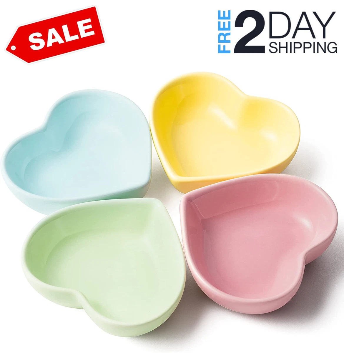 Plato corazon ceramica sale