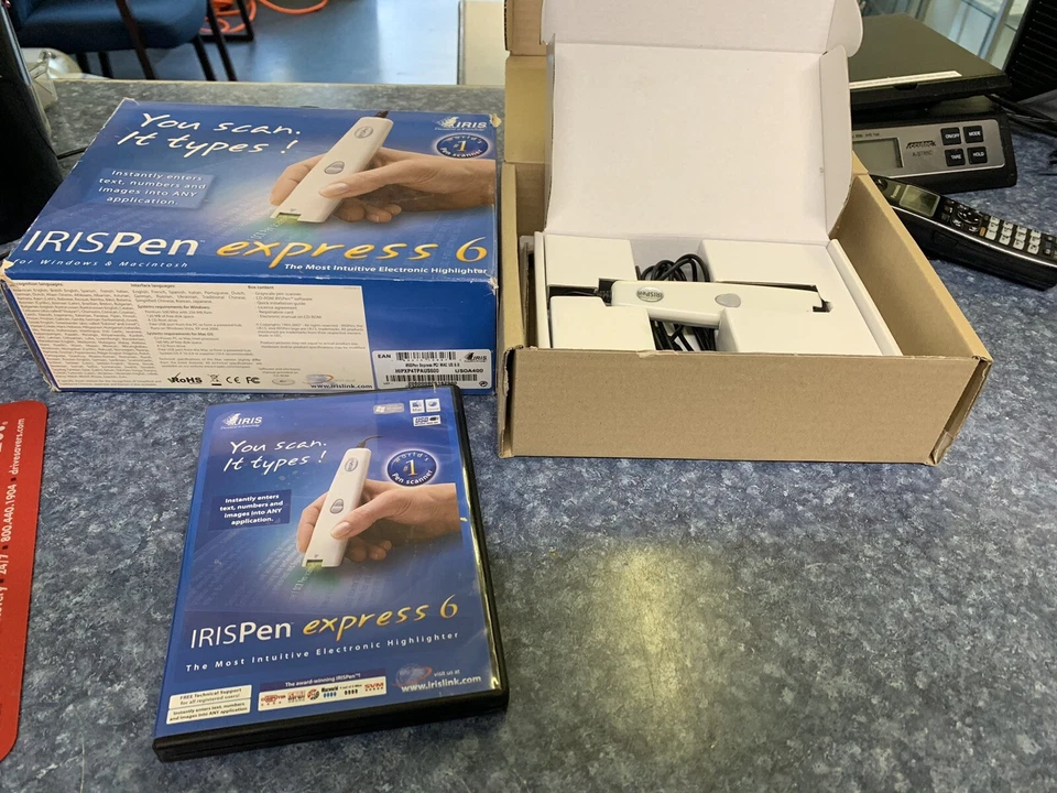 IRIS Pen Express 6 Handheld Scanner PC/Mac US 6.0 - Image 3 of 4