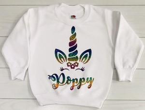 personalised baby sweatshirt
