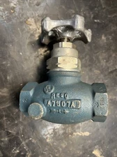 Rego 1'' In 400 WOG Globe Valve A7507A