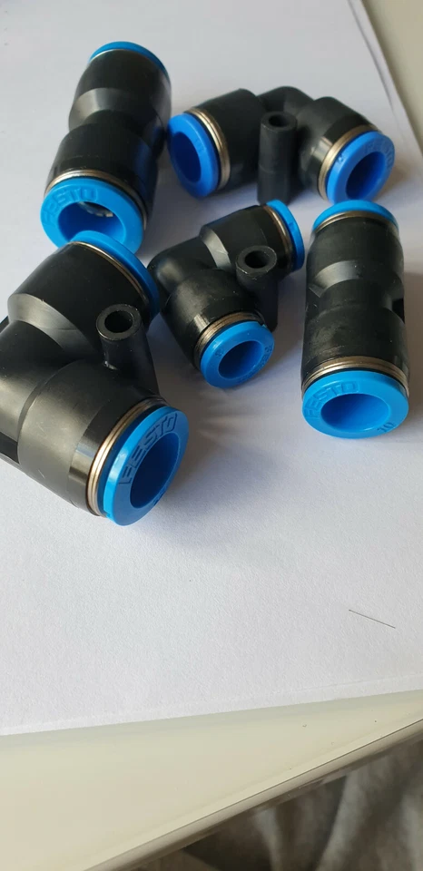Festo pneumatic fittings 5pk straight coupler, elbow push in 4mm,8mm,10mm,12mm,