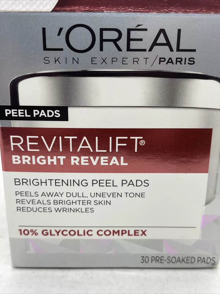 L'Oreal Paris Revitalift Bright Reveal Peel Pads