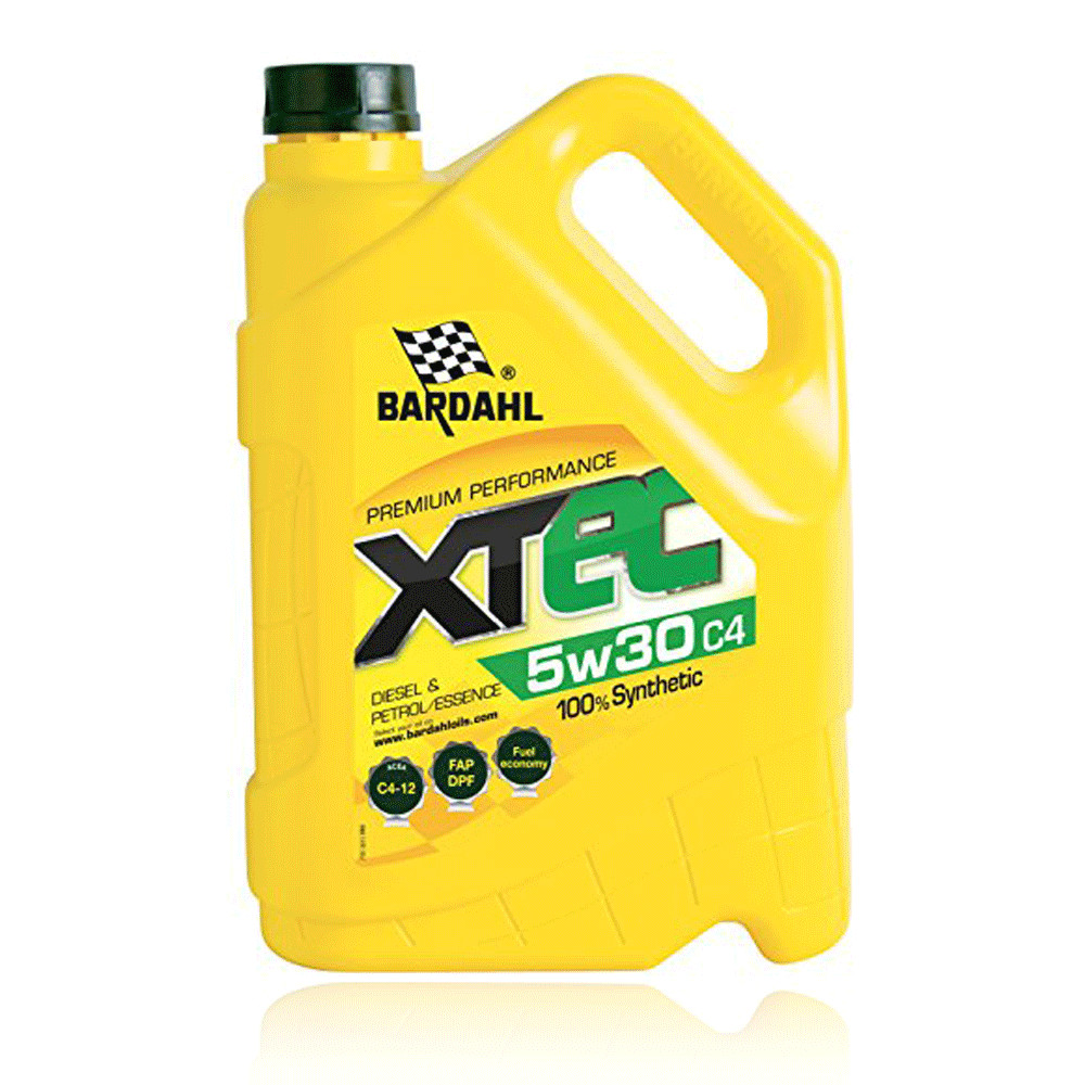 Huile 5W30 XTEC BARDAHL 100% synthèse C4 en bidon de 5L pour moteur thermique
