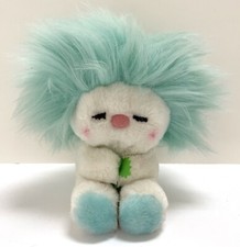 Vintage Dakin 1982 Nature Babies Frou Frou Turquoise Plush Made in Korea