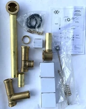 DXV TUB DRAIN Universal Rotary Drain kit D1583470.002 in Chrome 