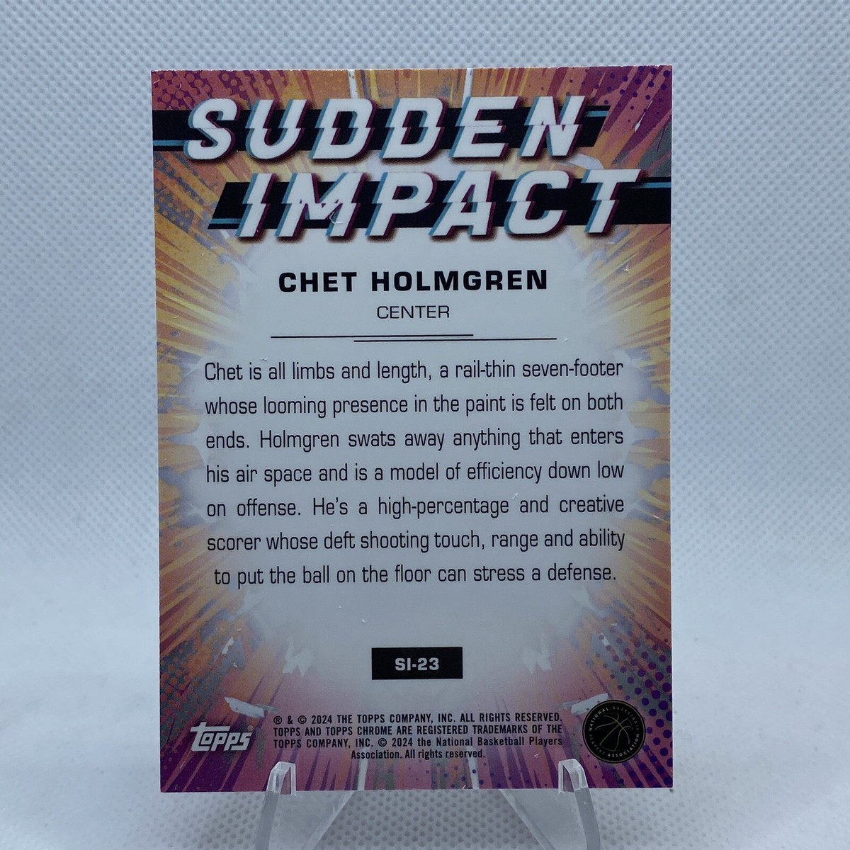 PAS10 50枚限定 チェット・ホルムグレン / HOLMGREN NBA PSA 10 Chet Holmgren ROOKIE 2022-23 Panini NBA Hoops #232