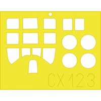 MW22 Eduard CX123 F4F 1/72 Mask For Hasegawa