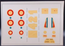 Smer | No. ? | 1:72 MS 406 Decals