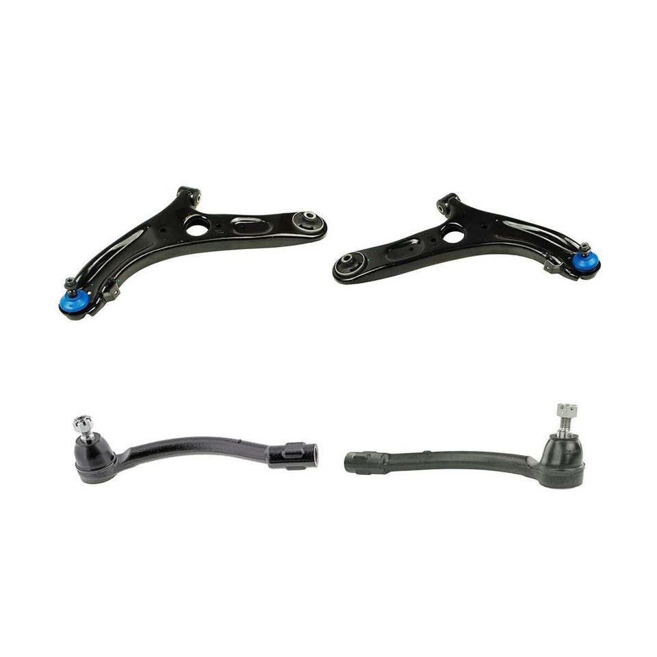 Rótula de brazo de control de extremo de barra de amarre delantera Mevotech 4 para Hyundai Veloster 2017 Foto 2 de 4