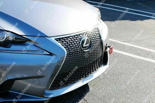 Gancho de remolque de aluminio anodizado estilo de carreras para Lexus IS, CT, RC, RX, GS, ISF - Imagen 9 de 10