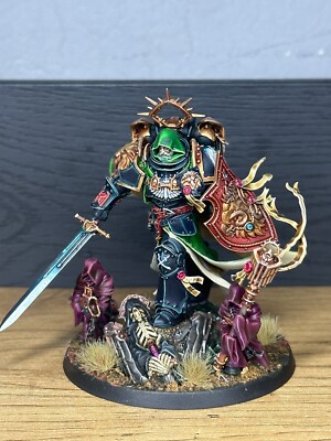 Warhammer 40k: Löwe El jonson Primarch der Dark Angels bemalt Auftrag