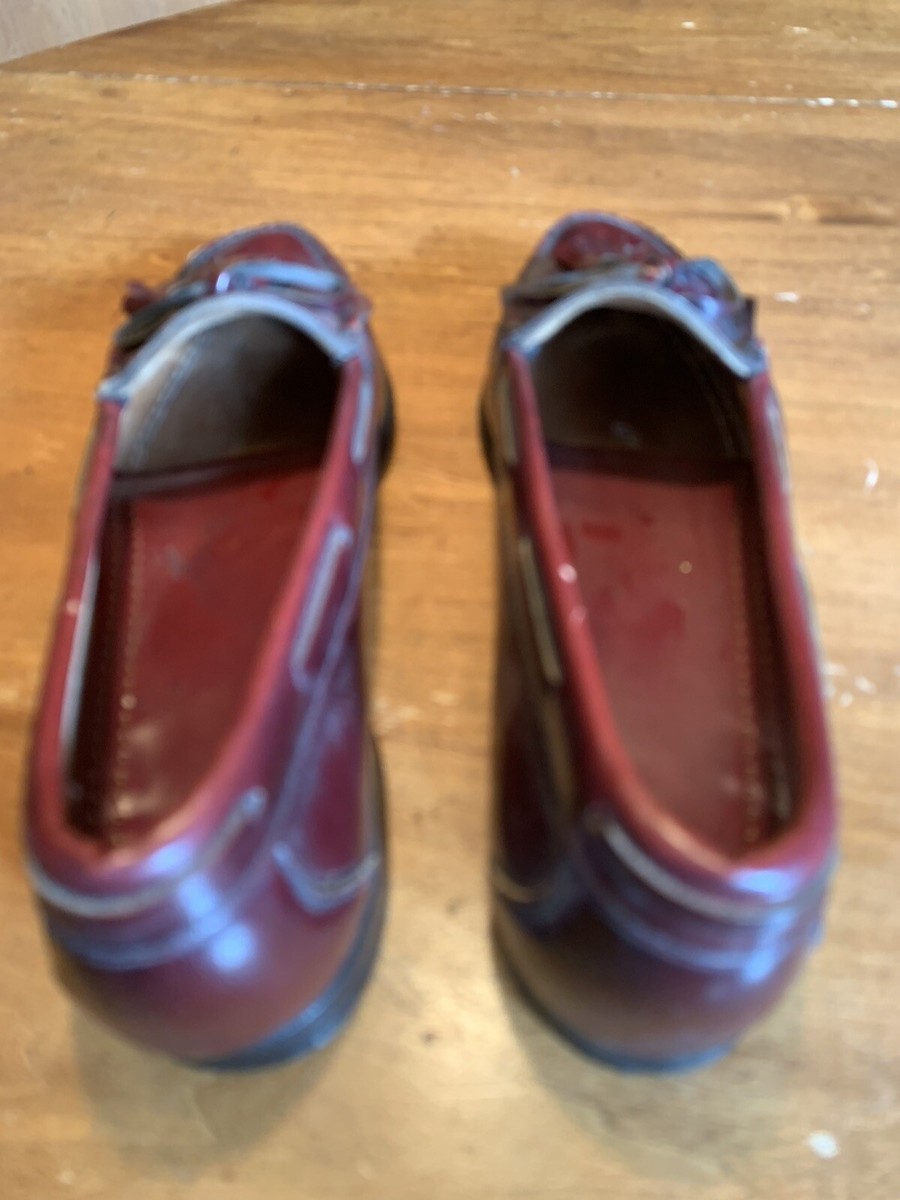 Cole Haan Burgundy Kiltie Tassel Loafers USA Mens 10.5 C | eBay display picture 2