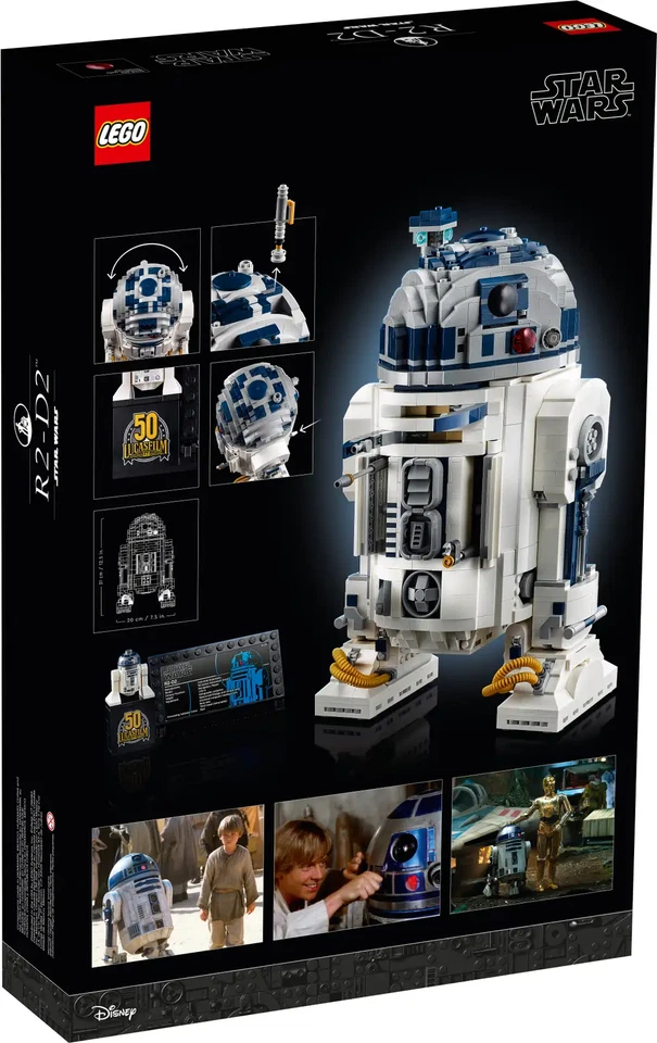 LEGO UCS Star Wars R2-D2 (75308) Ultimate Collector Series NUEVO SELLADO RETIRADO Foto 2 de 4