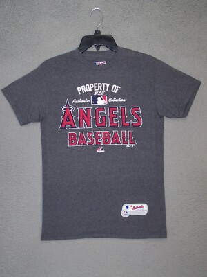 Los Angeles Angels Shirt Adult Small Authentic Collection Baseball MLB Sport Men