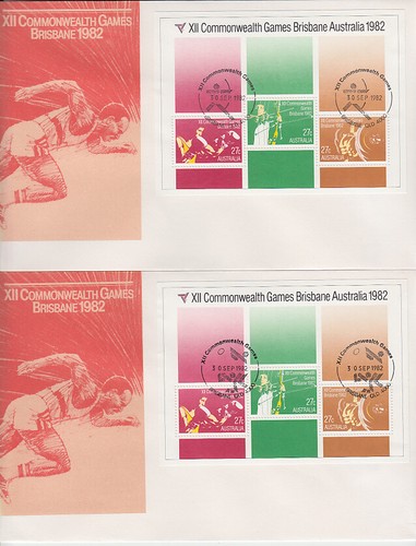 12th Commonwealth Games, Brisbane (15no. Special Postmarked SC's) 1982 - Picture 5 of 8