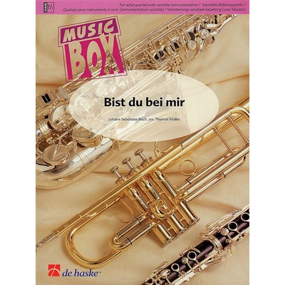 Bist du bei mir (Music Box Variable Wind Quartet) Level 3 by Thomas M?ller