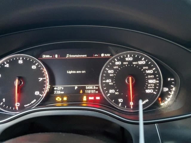 A7 AUDI 2012 Speedometer 897601 Foto 3 de 4