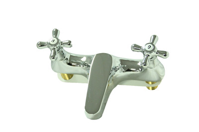 Deva Victorian Dual Flow Deck montierter Badewannenfüller Chrom - VIC108DF - NEU Sonstige