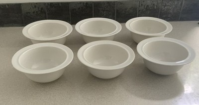 Alessi Schalen Ettore Sottsass 1993 6er Set 17cm Schalen Top Zustand 