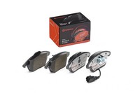 Brembo Bremsbelagsatz, Scheibenbremse P 85 146X FüR VW Skoda Audi Seat