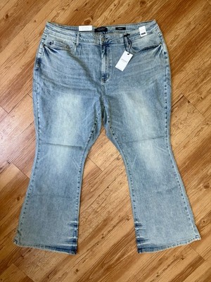 Judy Blue Women s Mid Rise Flared Jeans   Style JB88655, Size 24W