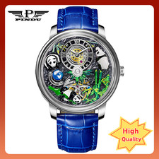 PINDU Light Luxury Men's Automatic Mechanical Watch Business and Casual Watch