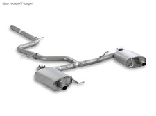 Remus Racing-Komplettanlage ab OPF + opti. Klappenstrg Skoda Octavia RS Typ NX