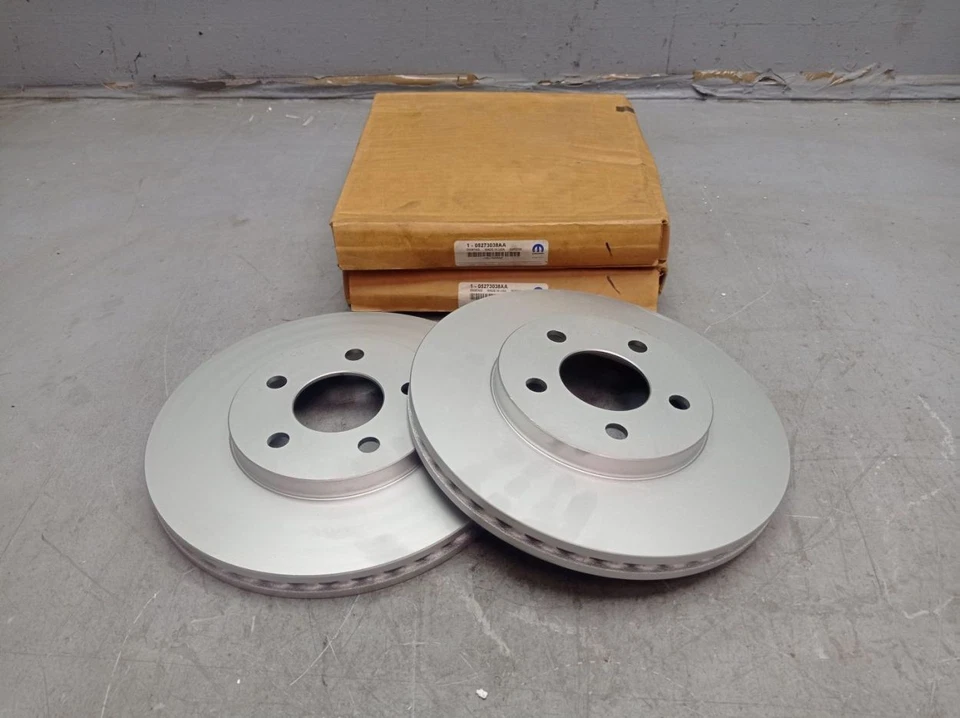 Juego de 2 discos de freno delanteros para DODGE Neon CHRYSLER Neon 05273038AA Foto 2 de 4