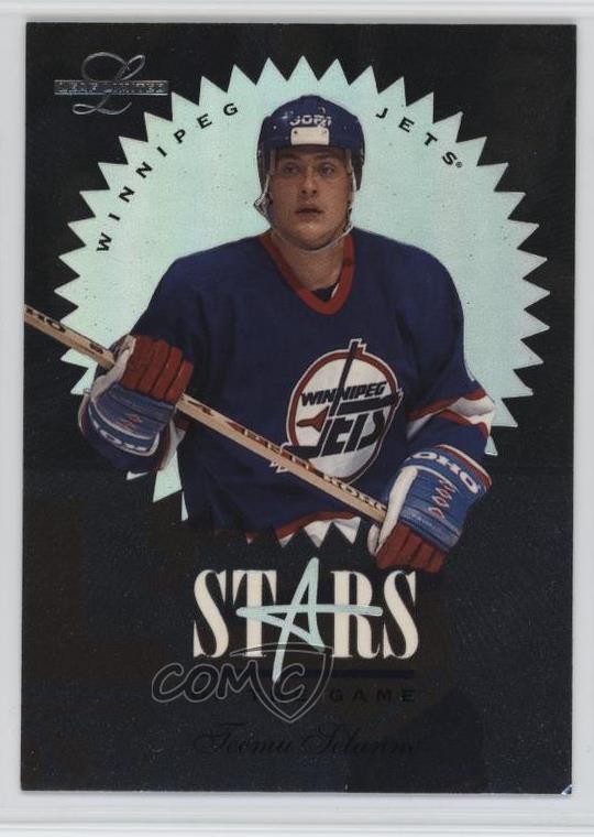 1995-96 Leaf Limited Stars of the Game 4870/5000 Teemu Selanne #7 HOF 1s4u