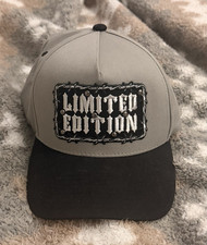 Top Level Adjustable Baseball Cap Hat Gray Bl...